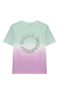 Хлопковая футболка Stella McCartney