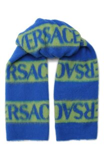 Шерстяной шарф Versace