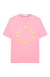 Хлопковая футболка Marni