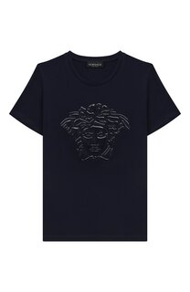 Хлопковая футболка Versace