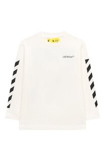 Хлопковый лонгслив Off-White