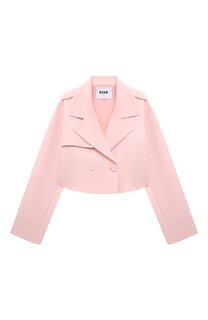 Укороченный жакет MSGM kids