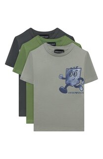 Комплект из трех футболок Emporio Armani