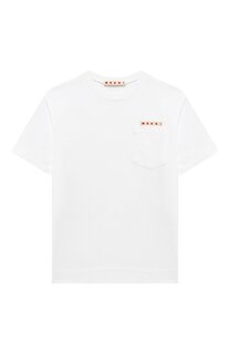 Хлопковая футболка Marni