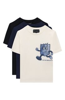 Комплект из трех футболок Emporio Armani