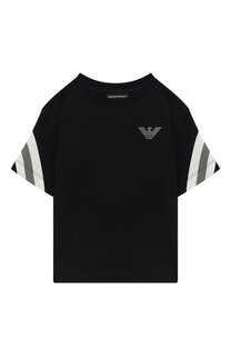 Хлопковая футболка Emporio Armani