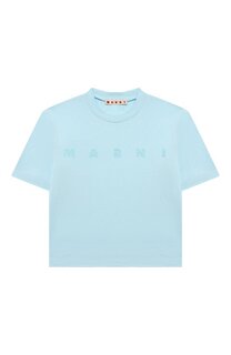 Хлопковая футболка Marni