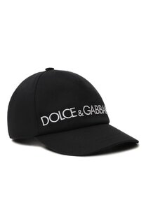 Хлопковая бейсболка Dolce & Gabbana