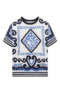 Хлопковая футболка Dolce & Gabbana