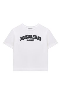Хлопковая футболка Dolce & Gabbana