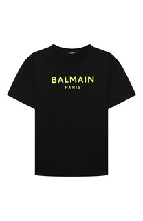 Хлопковая футболка Balmain