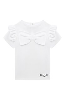 Хлопковая футболка Balmain