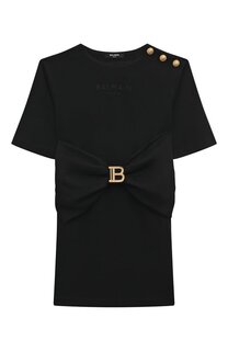 Платье из вискозы Balmain