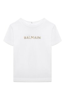 Хлопковая футболка Balmain