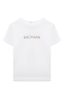 Хлопковая футболка Balmain