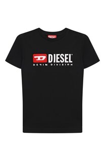 Хлопковая футболка Diesel