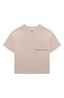 Хлопковая футболка Brunello Cucinelli