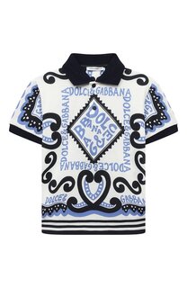 Хлопковое поло Dolce & Gabbana