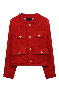 Твидовый жакет Dsquared2