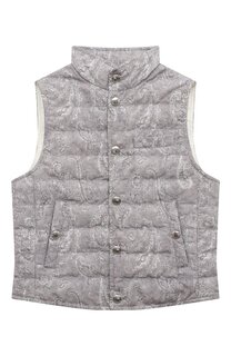 Утепленный жилет Brunello Cucinelli