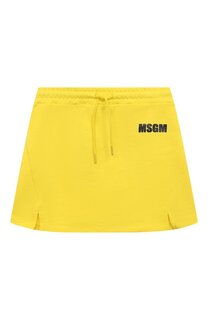 Хлопковая юбка MSGM kids