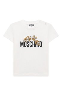 Хлопковая футболка Moschino