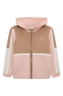 Толстовка из хлопка и шерсти Chloé Chloe