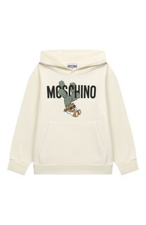 Хлопковое худи Moschino