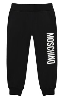 Хлопковые джоггеры Moschino