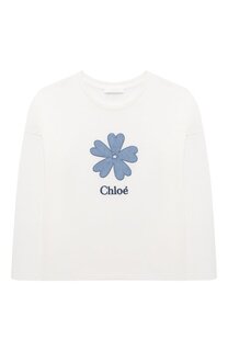 Хлопковый лонгслив Chloé Chloe