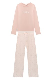 Хлопковая пижама Chloé Chloe