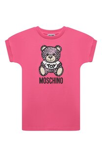 Хлопковое платье Moschino