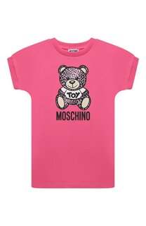 Хлопковое платье Moschino