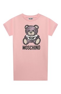 Хлопковое платье Moschino