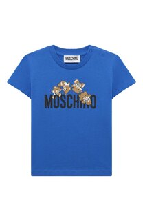 Хлопковая футболка Moschino