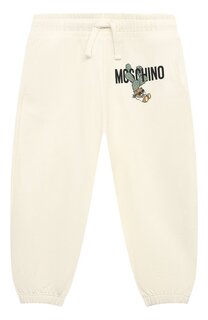 Хлопковые джоггеры Moschino