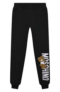 Хлопковые джоггеры Moschino