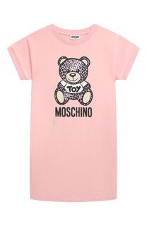 Хлопковое платье Moschino