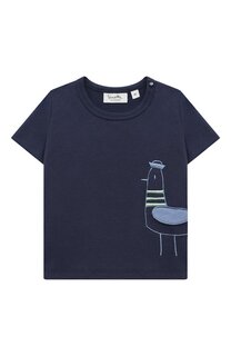 Хлопковая футболка Sanetta