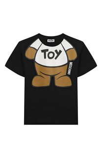 Хлопковая футболка Moschino