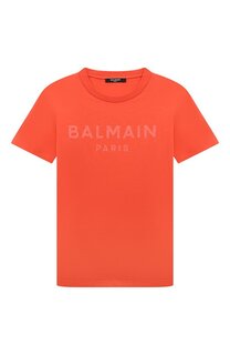 Хлопковая футболка Balmain