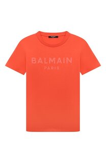 Хлопковая футболка Balmain