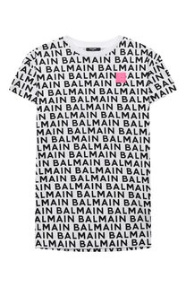 Хлопковое платье Balmain