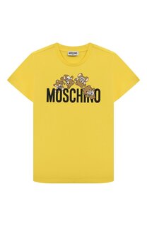 Хлопковая футболка Moschino