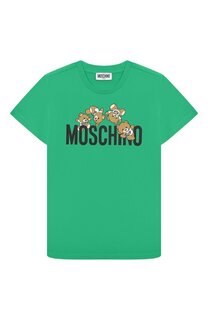 Хлопковая футболка Moschino