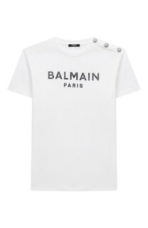 Хлопковая футболка Balmain