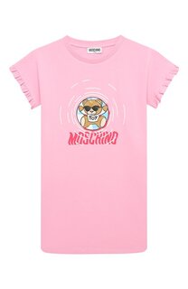 Хлопковое платье Moschino