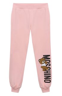 Хлопковые джоггеры Moschino