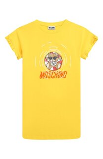 Хлопковое платье Moschino