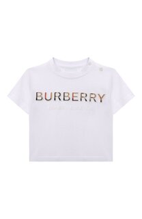 Хлопковая футболка Burberry